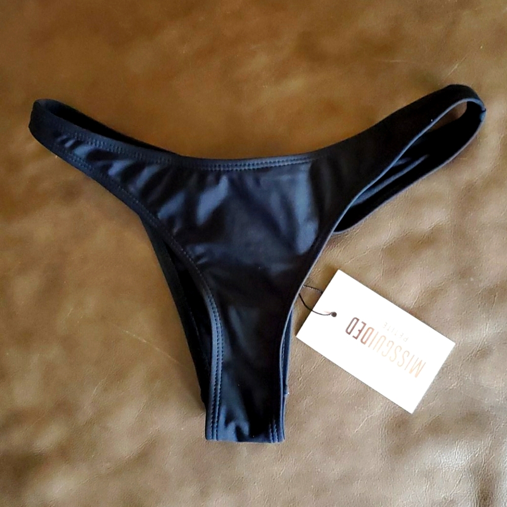 Cheeky Ruched Thong Bathing Suit